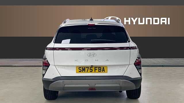 Hyundai KONA 1.6 GDi Hybrid Ultimate 5dr DCT Hybrid Hatchback Special Solid - Atlas White