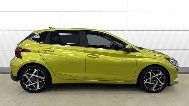 Hyundai I20 1.0T GDi Ultimate 5dr DCT Petrol Hatchback Yellow
