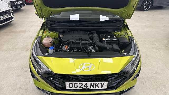 Hyundai I20 1.0T GDi Ultimate 5dr DCT Petrol Hatchback Yellow