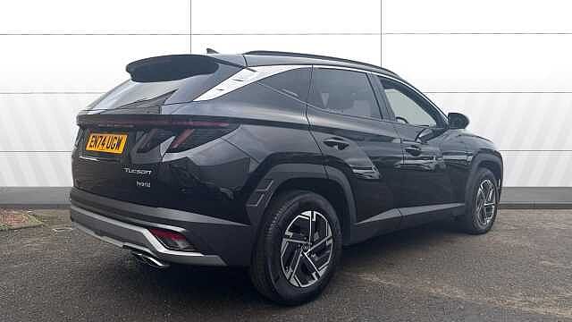 Hyundai TUCSON 1.6T Hybrid Advance 5dr Auto Hybrid Estate Black