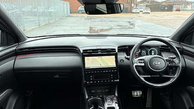 Hyundai TUCSON 1.6 TGDi Hybrid 230 N Line 5dr 2WD Auto Hybrid Estate Silver