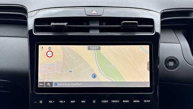 Hyundai TUCSON 1.6 TGDi Hybrid 230 N Line 5dr 2WD Auto Hybrid Estate Silver