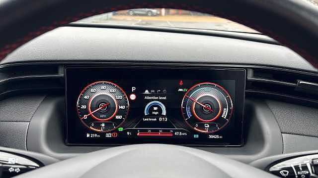 Hyundai TUCSON 1.6 TGDi Hybrid 230 N Line 5dr 2WD Auto Hybrid Estate Silver