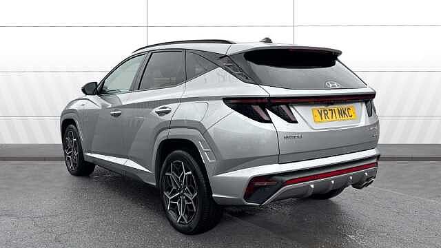 Hyundai TUCSON 1.6 TGDi Hybrid 230 N Line 5dr 2WD Auto Hybrid Estate Silver
