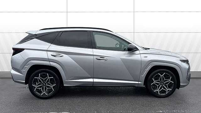 Hyundai TUCSON 1.6 TGDi Hybrid 230 N Line 5dr 2WD Auto Hybrid Estate Silver