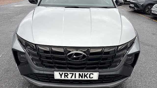 Hyundai TUCSON 1.6 TGDi Hybrid 230 N Line 5dr 2WD Auto Hybrid Estate Silver