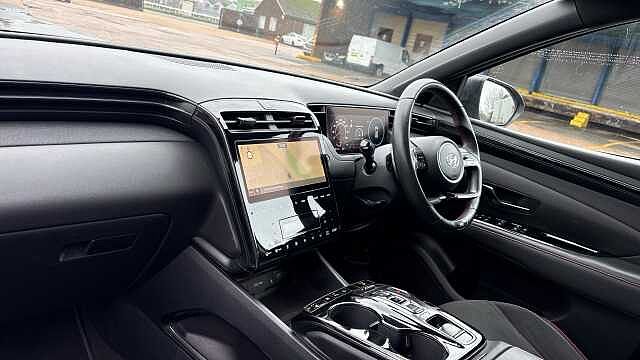 Hyundai TUCSON 1.6 TGDi Hybrid 230 N Line 5dr 2WD Auto Hybrid Estate Silver